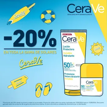 CERAVE SOLARES -20% dto.