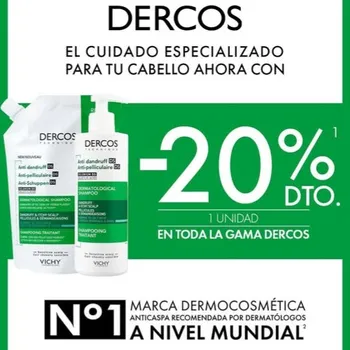 VICHY DERCOS 20%