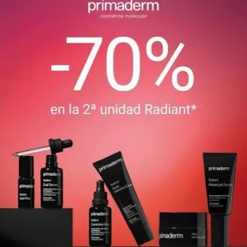 PRIMADERM RADIANT 70% 2ª UNIDAD