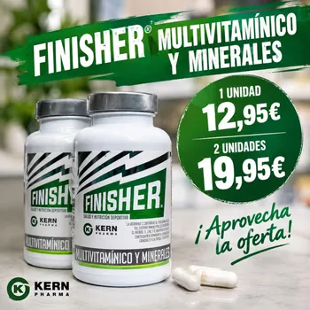 Oferta Finisher Multivitamínico y Minerales