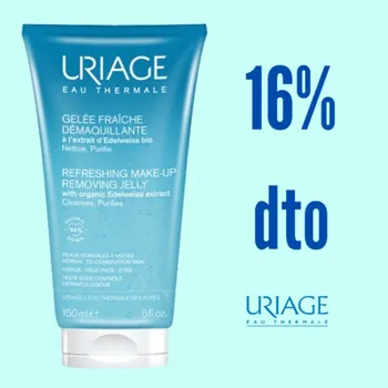 Gel desmaquillante URIAGE al 16,50% dto ¡¡Aprovecha!!