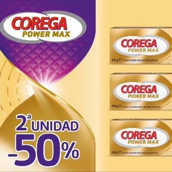 COREGA GAMA FIJADORES 50% DTO EN LA SEGUNDA UNIDAD