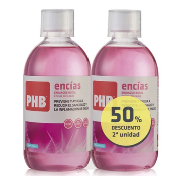 PHB ENCIAS ENJUAGUE BUCAL DUPLO 500+500 ML