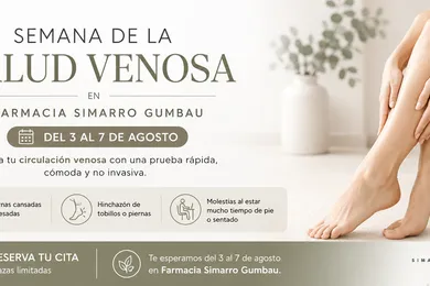 SEMANA DE LA SALUD VENOSA EN LA FARMACIA SIMARRO GUMBAU
