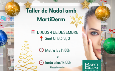 Taller de nadal amb MartiDerm
