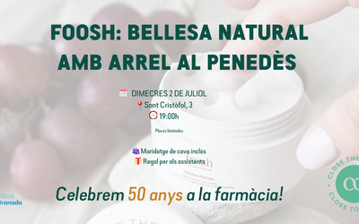 Maridatge de cava amb Foosh: bellesa natural amb arrel al Pened&egrave;s