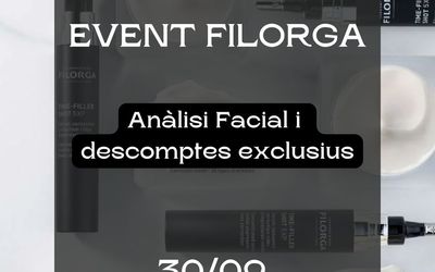 Esdeveniment Filorga: An&agrave;lisi facial i descomptes &uacute;nics