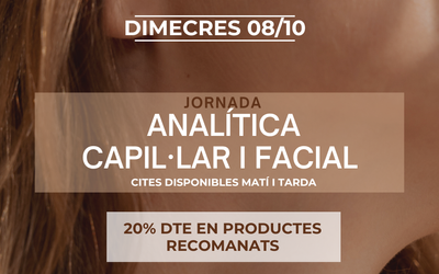 DIA D'ANAL&Iacute;TIQUES CAPIL&middot;LAR I FACIAL