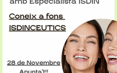 Taller formativo con especialista ISDINCEUTICS