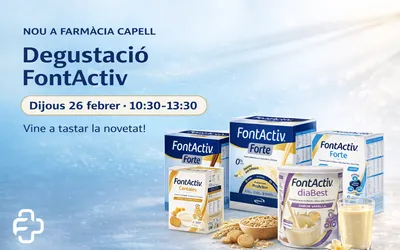 Degustaci&oacute; de FontActiv a Farmacia Capell