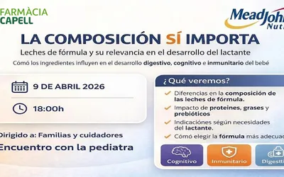 Xerrada amb la pediatra: La composici&oacute; s&iacute; importa