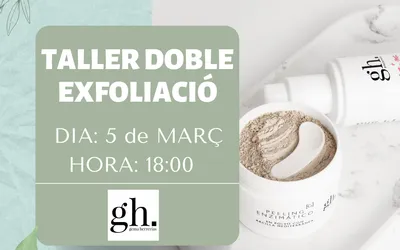 Taller doble exfoliaci&oacute; Gema Herrer&iacute;as