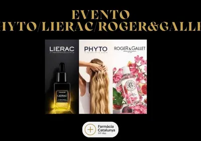 Evento Phyto / Lierac / Roger&Gallet