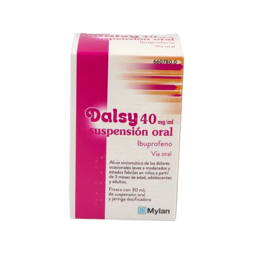 Dalsy 40 mg/ml suspension oral 1 frasco 150 ml