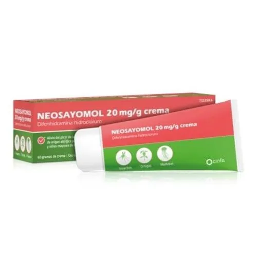 Neosayomol 20 mg/g crema 1 tubo 30 g