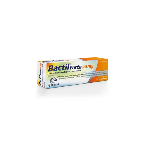 Bactil forte flas 20 mg 10 liofilizados orales