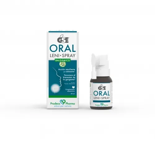 Gse oral leni-spray 1 frasco 20 ml sabor balsami