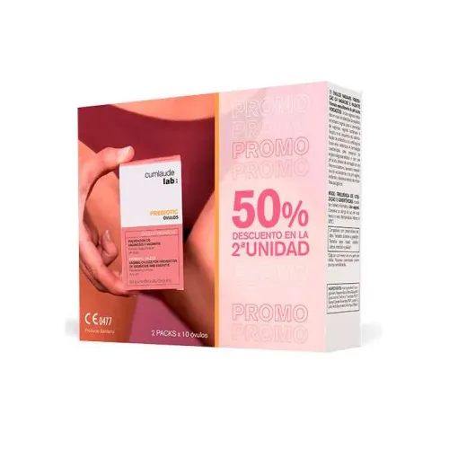 Prebiotic óvulos cumlaude 50% pack