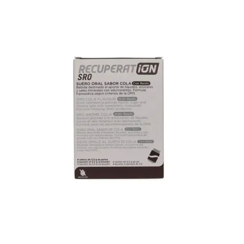 Recuperat-ion suero oral s.r.o. 4 sobres sabor c