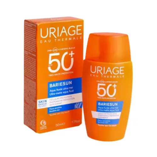 Bariesun aqua fluido ultra-mat tacto seco spf 50