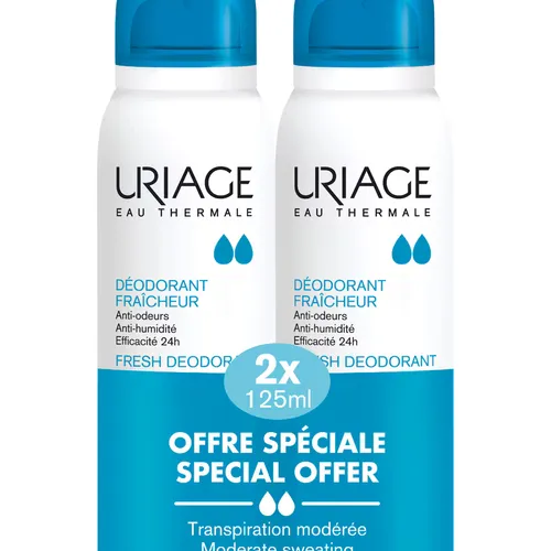 Uriage pack desodorante spray