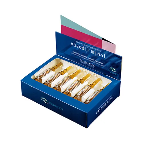 RUEBER VASODIL MINOL 12 AMPOLLAS