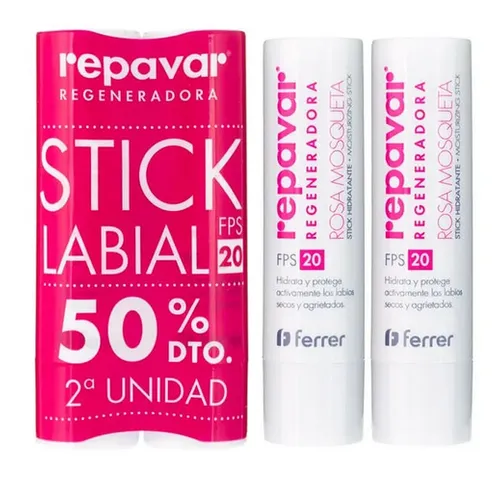 REPAVAR REGENERADORA STICK SPF 20 2A UNI 50%