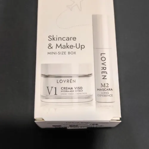 LOVREN TRAVEL KIT CREMA V1 + MASCARA PESTAÑAS LONGITUD