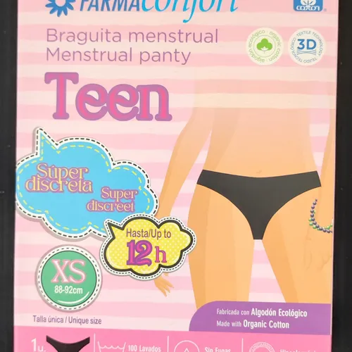 BRAGUITA MENSTRUAL TEEN