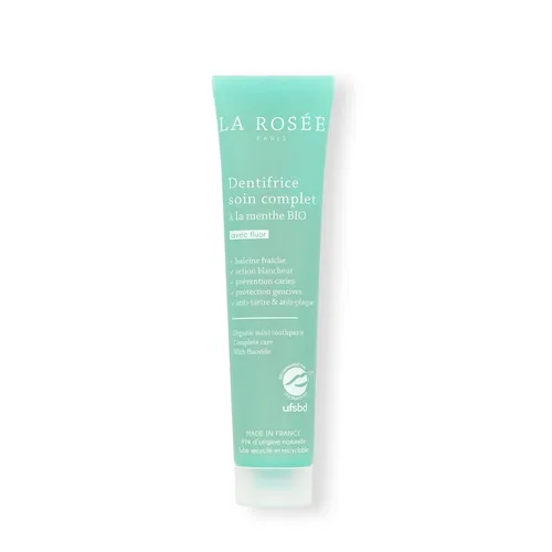 La rosee pasta dental integral menta organica