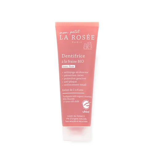 La rosee pasta dental infant fresa organica