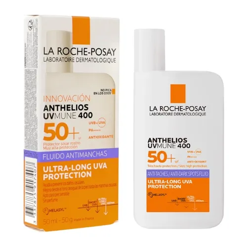 ANTHELIOS UVMUNE 400 FLUIDO ANTIMANCHAS SPF50+