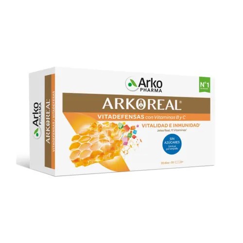 ARKOREAL VITAMINADA SIN AZÚCAR 20 AMP