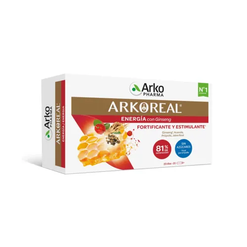 ARKOREAL ENERGÍA CON GINSENG 20 AMP