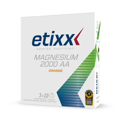 Magnesio 2000 aa 3x10 tabletas efervescentes - naranja