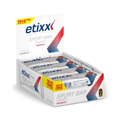 Barra energética 12x40g - frambuesa