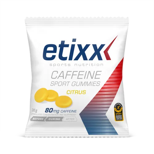 Gominolas deportivas + cafeína 12x30g - cítricos