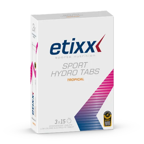 Tabletas hidro deportivas 3x15 efervescentes - tropical