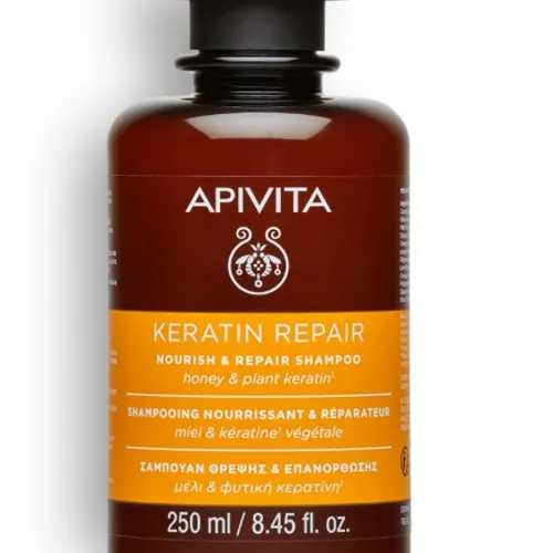 Apivita champu nutritivo/keratin reparador 250ml