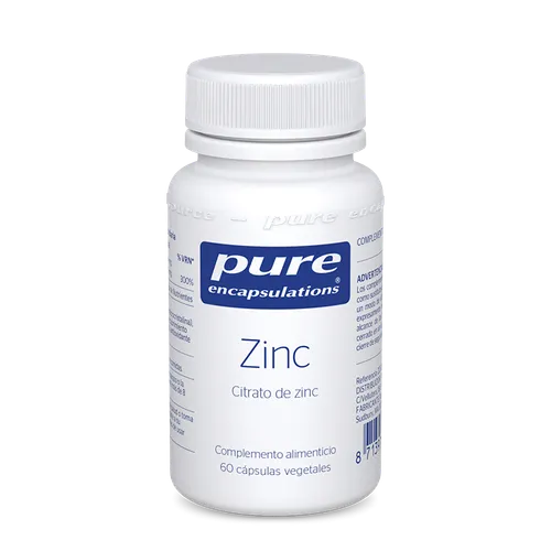 PURE ENCAPSULATIONS ZINC 60 CAPS VEG