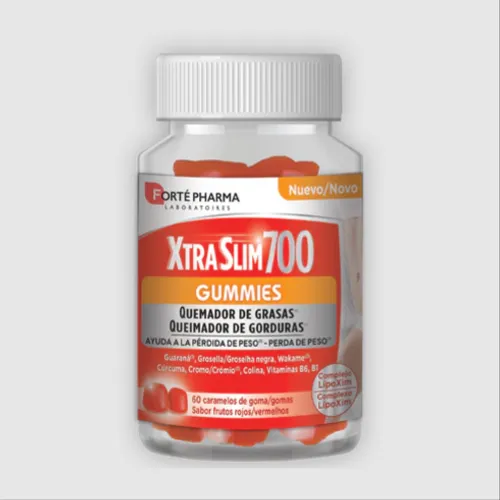 XtraSlim 700 Gummies Forté Pharma | Quemagrasas natural con guaraná, cúrcuma y wakame