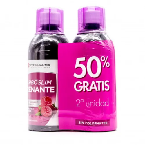 FORTE PHARMA TURBOSLIM DRENANTE DUO FRAMBUESA 2X500ML