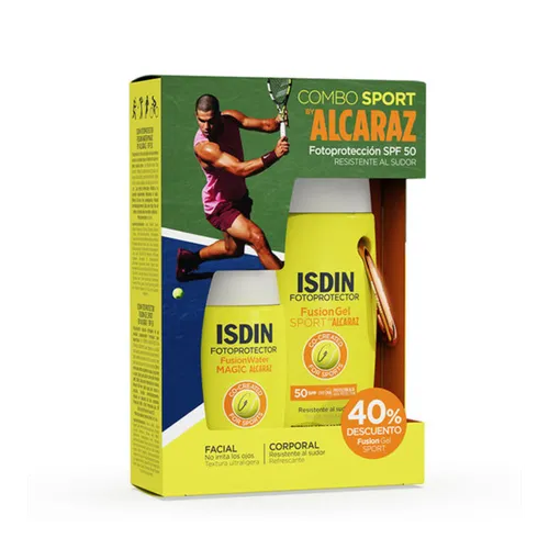 Fotoisdin pack alcaraz fusion water + fusion gel 100ml