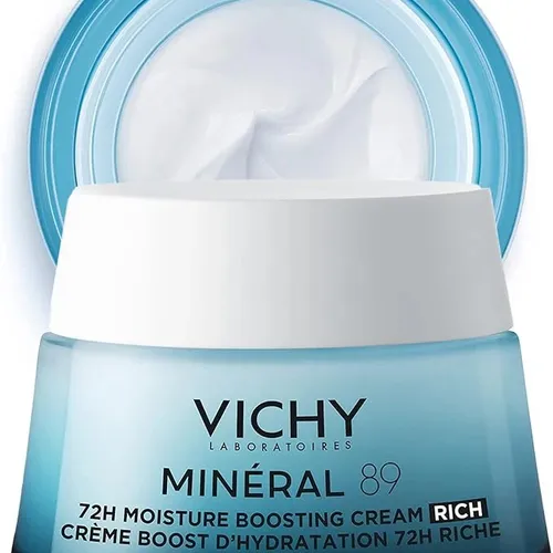 Vichy Mineral 89 Crema Boost De Hidratación Rica 72h 50ml
