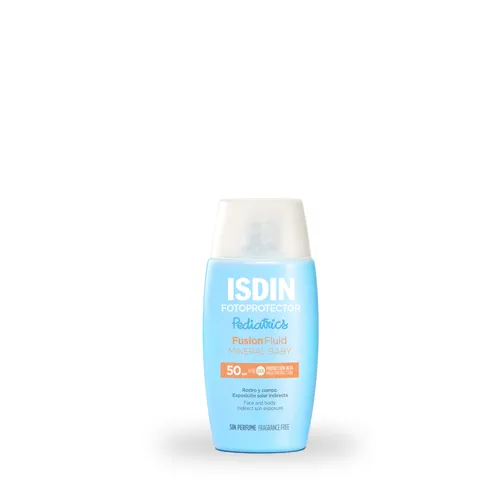 Isdin Pediatrico Spf 50 Fusion Fluid Mineral 50ml