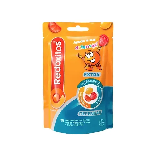 Redoxitos Extra Defensas Caramelos Naranja 25u