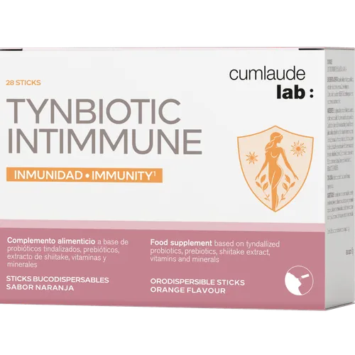 Cumlaude Lab Tynbiotic Intimmune 28 Sticks Bucodispersables