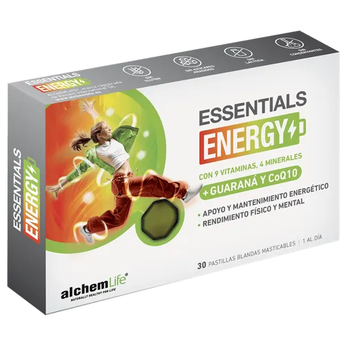 Alchemlife Essentials Energy 30 Pastillas Blandas Masticables