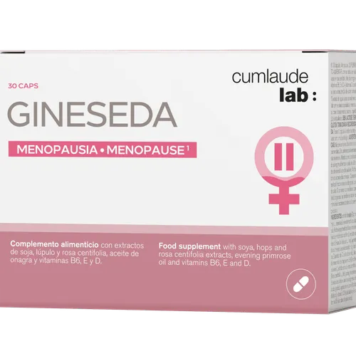 Cumlaude Lab Gineseda  Menopausia 30 cápsulas