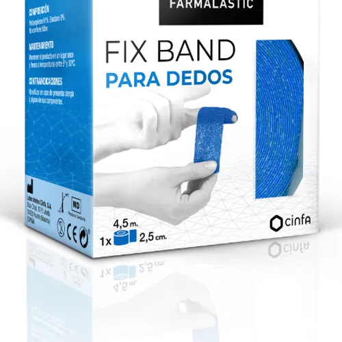 Fixband para dedos azul